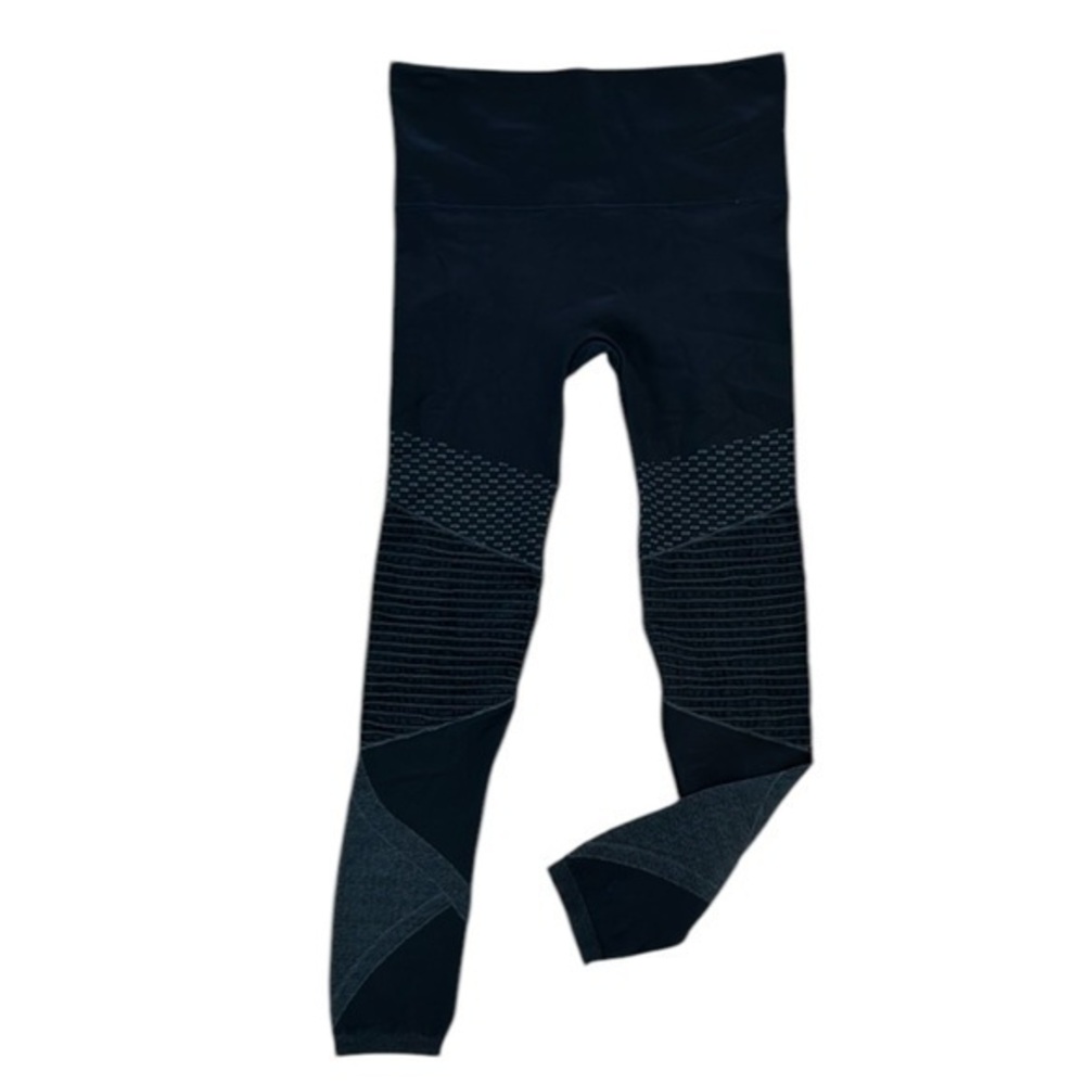 Spanx 50200R Seamless Moto Leggings Indigo Sky size large